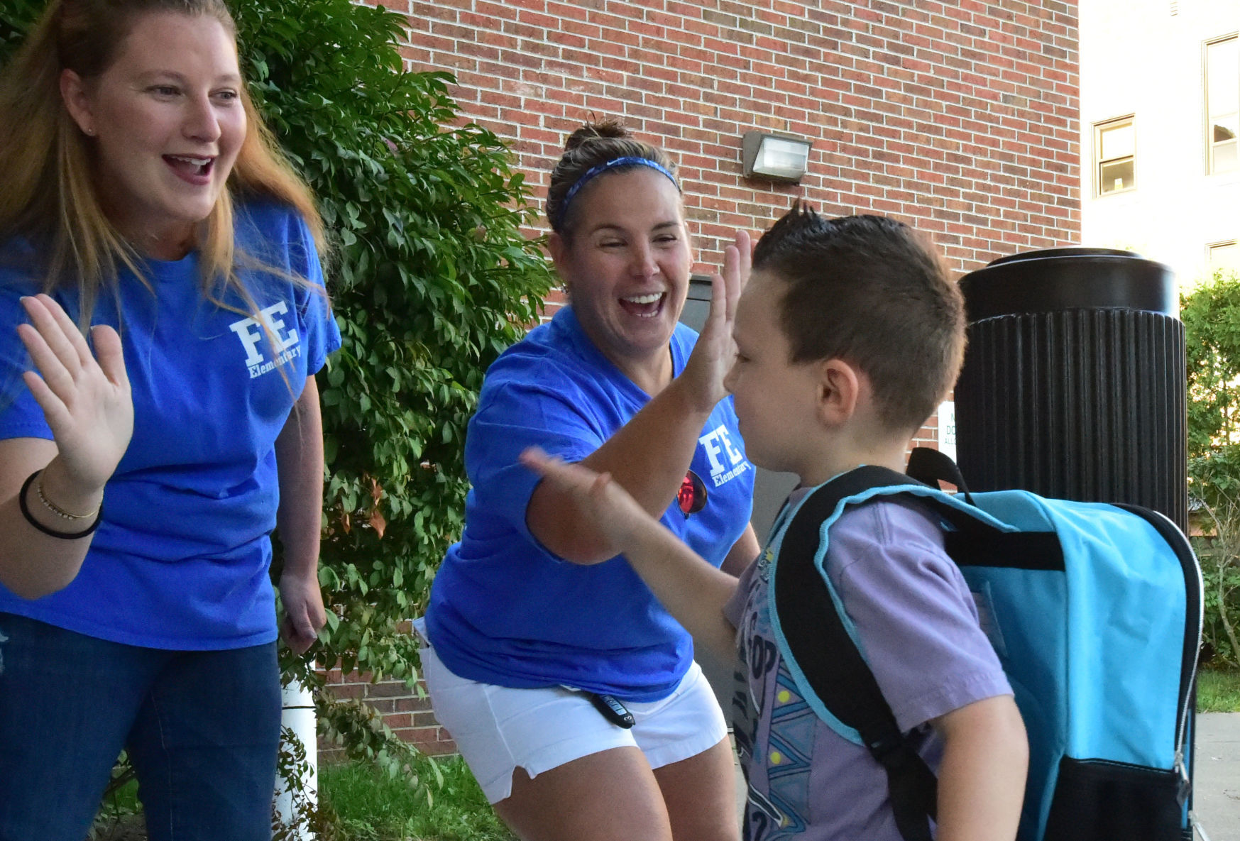 First day at Fort Edward